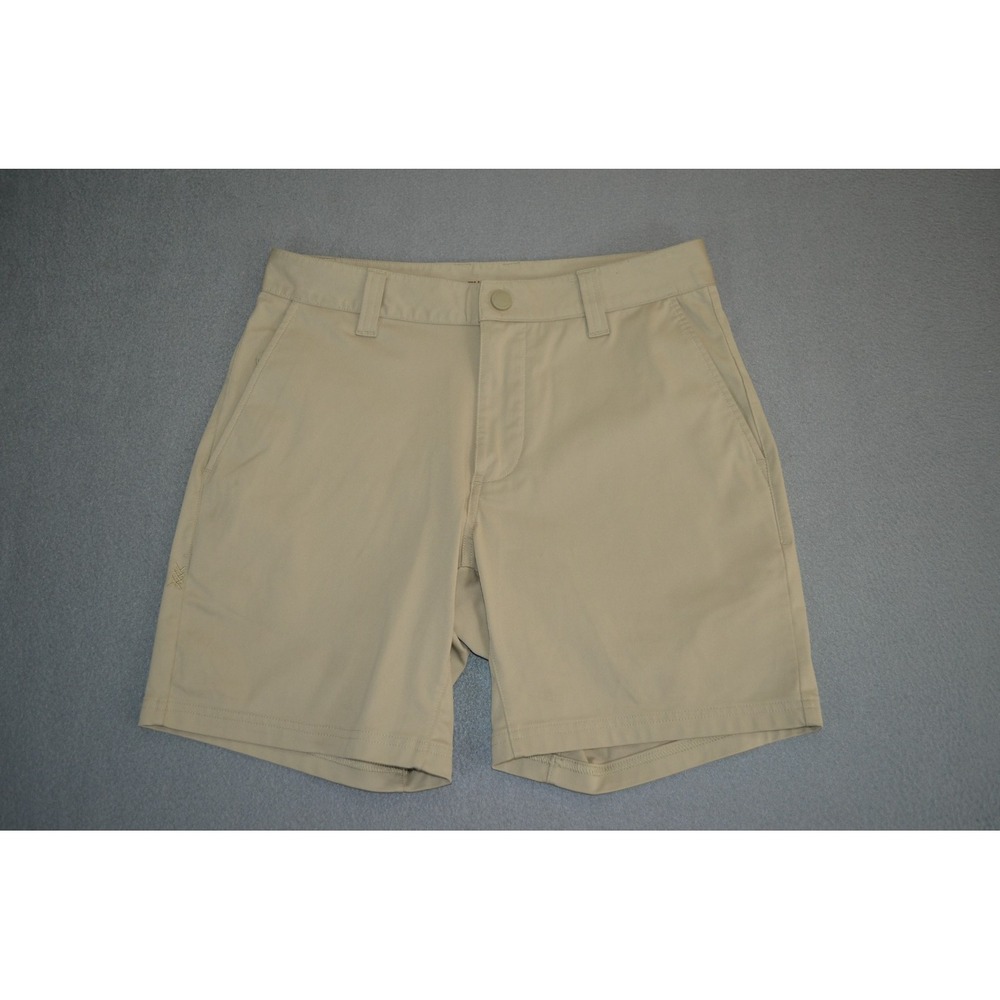 Rhone Commuter Shorts Mens 28 Beige 6 Inch Inseam Stretch Tech 100553